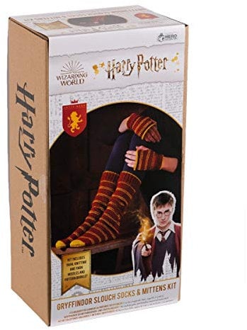 Eaglemoss Gryffindor Strickset Fäustlinge & Socken