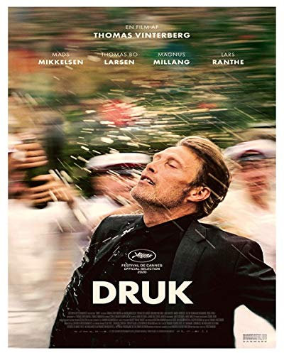 Druk Mads Mikkelsen Poster 30 x 40 cm