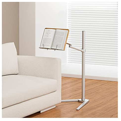 OURECO Buchständer, sprechender Rednerpultständer, tragbarer Rednerpultständer, höhenverstellbar, um 360 Grad schwenkbar, for Kirche, Klassenzimmer, Büro, Kinderlesung