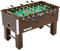 MUWO Finale Tischkicker mit 22 Spielfiguren in unterschiedlichen Trikotfarben in der klassischen 1-2-5-3 Aufstellung, 2 Bälle inklusive. Maße: 140 x 76 x 86,3 cm, Gewicht: 50 kg (Holz)