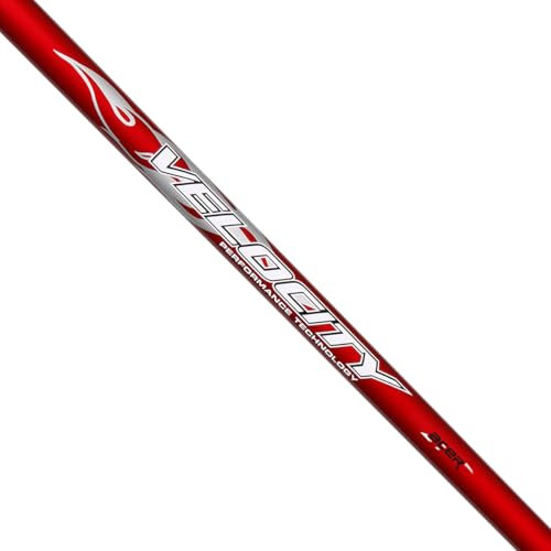 Acer Velocity Red .370” Graphite Golf Club Shafts for Irons, Ladies/Senior Combination Flex for Women and Senior Men
