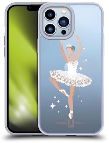 Head Case Designs Tutú clásico Bailarinas Caso Funda de Gel Suave Compatible con Apple iPhone 13 Pro MAX