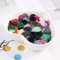6mm 8mm 10mm 20mm 30mm flach rund lose Pailletten Pailletten Nähen Hochzeit Handwerk, Frauen DIY Zubehör Para Coser-Mix zufällig, 12 mm 10 g 200 Stück