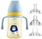 Kinder Trinklernbecher,Baby Trinkflasche,240ml Trinkbecher für Babys,Baby Trinklernbecher ab 6 Monate mit ergonomischer Silikontülle (blau)