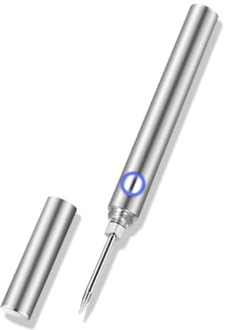 Nimomo Saldatore Usb Ricaricabile, Saldatore A Batteria Senza Fili Saldatores Elettrico A Stagno,15w 5v Riscaldamento Rapido Saldatore Cordless Con Temperatura Regolabile 200-450 ℃, Interfaccia 510