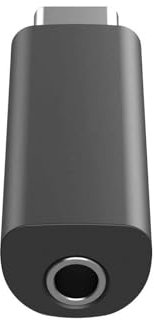 INSYOO Original Pocket 2/Osmo Pocket Part 8-3,5 mm Adapter, hochwertige Tonaufnahme, für DJI Pocket 2/Osmo Pocket (USB-C Adapter, Schwarz)