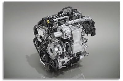 NIZIEE Sportwagen-Motor-Poster für Mazda-Motormaschine, dekoratives Gemälde, Leinwand, Poster, 30 x 45 cm