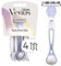 Gillette VENUS Damen Einwegrasierer für Schamhaare und Haut, 4 Karat