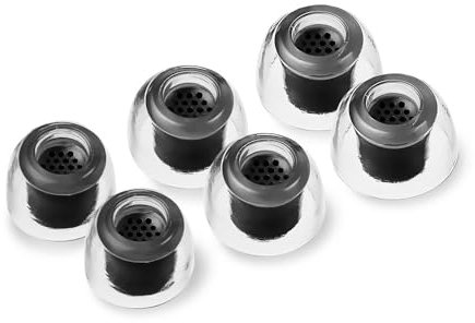 AZLA SednaEarfit XELASTEC 2 (SS/S/MS) – Ohrstöpsel für kabellose Kopfhörer – Geräuschunterdrückung Ohrstöpsel – Ohrstöpsel kompatibel mit Sony, Samsung, Beats, JLab, Skullcandy, Sennheiser