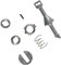 Unifizz Kit de reparación de cilindro de cerradura de puerta, juego de 7 piezas, apto para BMW E81 E82 E87 E88 2004-2013 (longitud 73,3 mm)