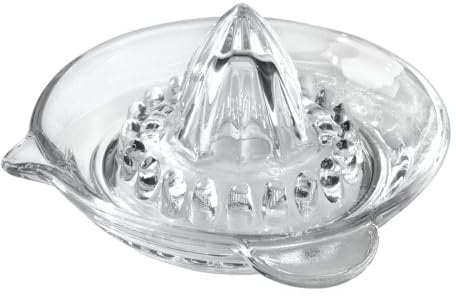 Metaltex Presse-agrumes en verre épais