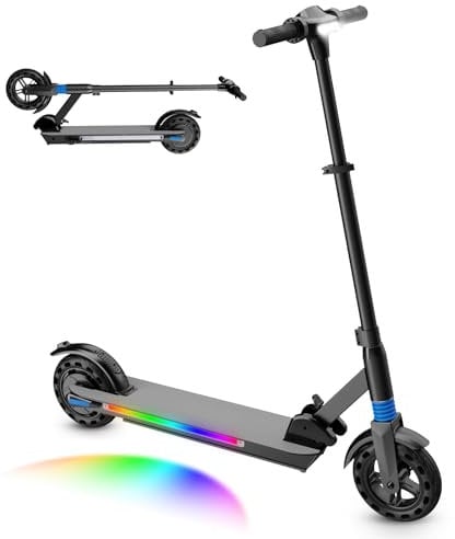 scoot4kids E Scooter Kinder, Faltbarer und Höhenverstellbar Elektroroller für Kinder von 10-16 Jahren, Max Reichweite 20KM, Max 20KM/H, Elektroscooter Geschenk für Jugendliche, Ohne ABE