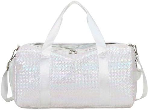 JYARZ Reisetasche für Fitness 17-Zoll-Sport-Reisetasche Mit Schuhfach, Nassfach, Fitness-Umhängetasche, Weekender Handgepäck Tasche(C)
