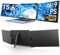 2025 Último extensor de pantalla para portátil de 15,6 pulgadas, FHD 1080P IPS, extensión de pantalla triple Plug & Play, compatible con Windows de 13,3 a 17 pulgadas para Windows, Mac, Android