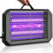 WUEAOA Tue Mouche Électrique 4200V, 2 * 5W LED UV, Lampe Anti Moustique Intérieur, Destructeur d'insectes Anti Insectes Volants, Moustiques, Guêpes, Moucherons, sans Produits Chimiques