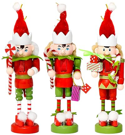 Decorazioni Natalizie per l'Albero di Natale Set Di 3 Pezzi