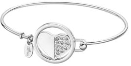 LOTUS STYLE Pulsera LS2014-2/4 Millennial Acero inoxidable 316l Corazón 64.60 mm Mujer
