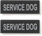 EXCELLENT ELITE SPANKER 2 Stücke Klettverschluss Diensthund Patch Persönlichkeit Dekoration für Hundegeschirre & Westen(Service Dog)