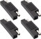 zdyCGTime SAE zu SAE Polaritätsumkehradapter, zum schnellen Trennen des Verlängerungskabels,SAE Stecker die Verbindung und Übertragung von Solarzellen, Autobatterien Adapter.4Pack