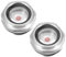 Chiloskit Lot de 2 raccords pour compresseur d'air G3/8 mâle fileté Dia huile liquide niveau transparent