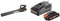 Worx WG547E.9 Soffiatore a batteria 20 V, molto potente con tecnologia a turbina, doppia velocità & WA3601 Kit 1 Carica Batteria Rapido + 1 Batteria Power Share 20V/2.0Ah agli Ioni di Litio