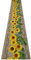 LaVelahome Tappeto da cucina antiscivolo disegno moderni lavabile in lavatrice (50_x_300_cm, GIRASOLI)