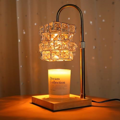 ENUOLI Kerzenwärmer-Lampe, Kerzenheizer mit 2h/4h/8h-Timer, elektrischer Kerzenlampenwärmer mit 2 Glühbirnen, Kerzenheizlampe, Kerzenschmelzer, kompatibel mit Duftkerzen für Schlafzimmer und Zuhause