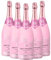 Brut Dargent Ice | Pinot Noir Rosé | 5er Pack | Erfrischender Schaumwein | Ideal für besondere Anlässe | Leicht & fruchtig | 11% vol | 750ml Flaschen