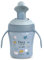 Suavinex, Tasse Apprentissage avec Bec Rigide Anti-Râpage, Tasse Bébé Anti - Fuite, Gobelet Enfant avec Couvercle Rabattable et Poignées, Passe au Lave-Vaisselle. +6 Mois, 200 ml. Bears, Bleu