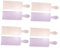 Baluue 8 Stk Flash-silber-highlight-panel Haarfolierungsbrett Haar-highlighter-paddel Haarfärbemittel Folienbrett Haarfarbentafel Färbebrett Für Friseursalons Sterbendes Paddel P.s