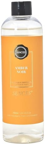 Baltus 300ml Reed Diffuser Refill Amber Noir Fragrance Scent Aroma Air Freshener