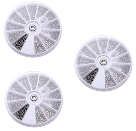 FRCOLOR 1800pcs Practical and Portable Screw Nut Kit Set Storage Case Multi-Purpose Repair Tools