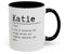 Personalized Coffee Mug, Custom Name Definition Mug, Gift for Mom, 11oz White Ceramic Mug