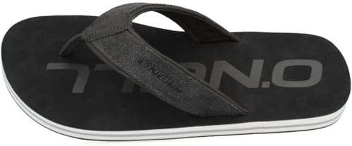 O'Neill Jack Flip Flop Herren Hausschuhe, dunkelgrau, 43 EU