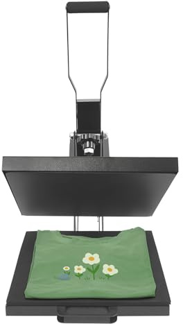 Transferpresse, 1400W Heat Press T-Shirt Presse Maschine, Heiße Presse Maschine mit Digitaler Temperatur- und Zeitsteuerung, DIY Sublimation, Ideales Geschenk