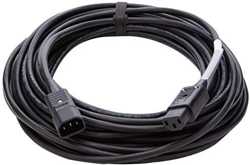 Premium IEC Kettle Extension Lead C13 to C14 Long Flexible Mains Power Cable (15 m)