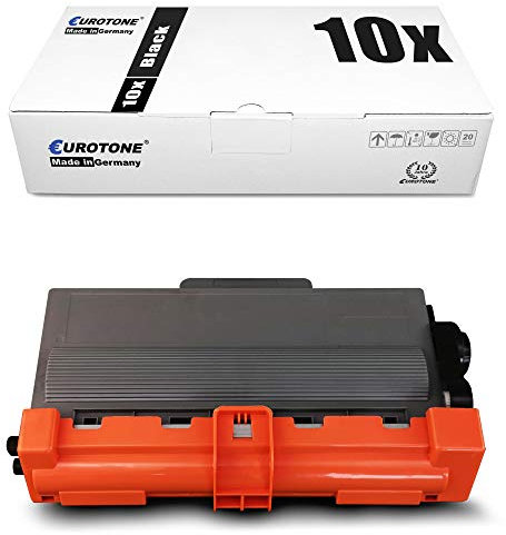 10x Müller Printware Toner kompatibel für Brother HL 5440 5450 5470 5480 6180 DWT DW D DN DNT, TN3380