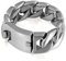 JewelryWe Schmuck Biker Herren Armband, 30mm Breit Edelstahl Klassische Hochglanz Poliert Panzerkette Armreif Armkette Silber