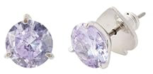Kate Spade New Yorker Trio -Stecker, Light Amethyst