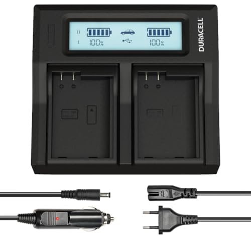 Duracell Dual charger for DRNEL15/EN-EL15