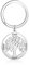 Kaululu Arbre de la Vie Porte-clés Personnalisé avec 4 Noms Gravure Acier Inoxydable Keychain Keyring Cadeau pour Anniversaire/Anniversaire/Saint Valentin