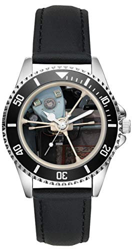 KIESENBERG Montre Homme Cadeau pour BMW Isetta Fans Cockpit Compteur de Vitesse Quartz Analogique Montre-Bracelet L-20837