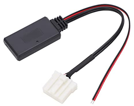Akozon AUX Bluetooth Adapter Auto, Bluetooth Audio Adapter Bluetooth Musik Freisprechen Autoradio Wireless Bluetooth 5.0 AuxIn Audiokabel-Adapter für Mazda 6 ab 2006