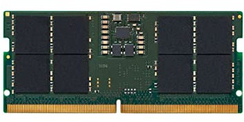 Kingston ValueRAM 16GB (2x8GB) Kit of 2 4800MT/s DDR5 Non-ECC CL40 SODIMM 1Rx16 KVR48S40BS6K2-16 Laptop Memory
