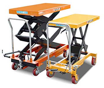 Hebewagen, manuell/elektrisch/stationär, hydraulischer Hebebühne, mobiles Scharnier, Plattformwagen, 300–500 kg (905 x 500 mm Höhe, 1300 mm, manuelle Hebewagen)