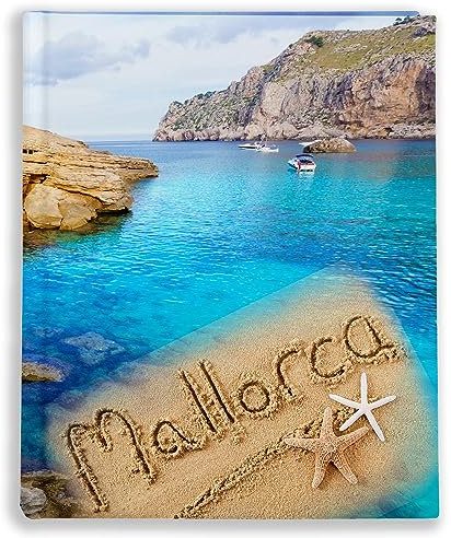Urlaubsfotoalbum 10x15: Mallorca, Fototasche für Fotos, Taschen-Fotohalter für lose Blätter, Urlaub Mallorca, Handgemachte Fotoalbum