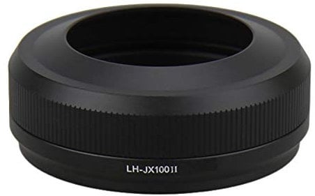 LH-JX100 II Gegenlichtblende Sonnenblende kompatibel mit Fuji FinePix X100 X100T X100S schwarz