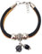 Damen-Armband aus Naturkork mit Auf Kokosnuss und Sardo Amuleto Glücksbringer Armband Vegan Armband Damen handgefertigt in Italien, Stein