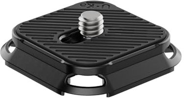 ULANZI UKA02 Quick Release Plate (Top Plate ) Newest Version Tripod Quick Release Camera Mount Adapter System Suitable for UKA01/ UKA03/ Arca Swiss / UKA(Only Top Plate)