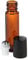 jojobasec 1Pc 10ml Amber Glass Roll-On Bottles Sample Test Essential Oil Vials Empty Containers with Stainless Steel Roller